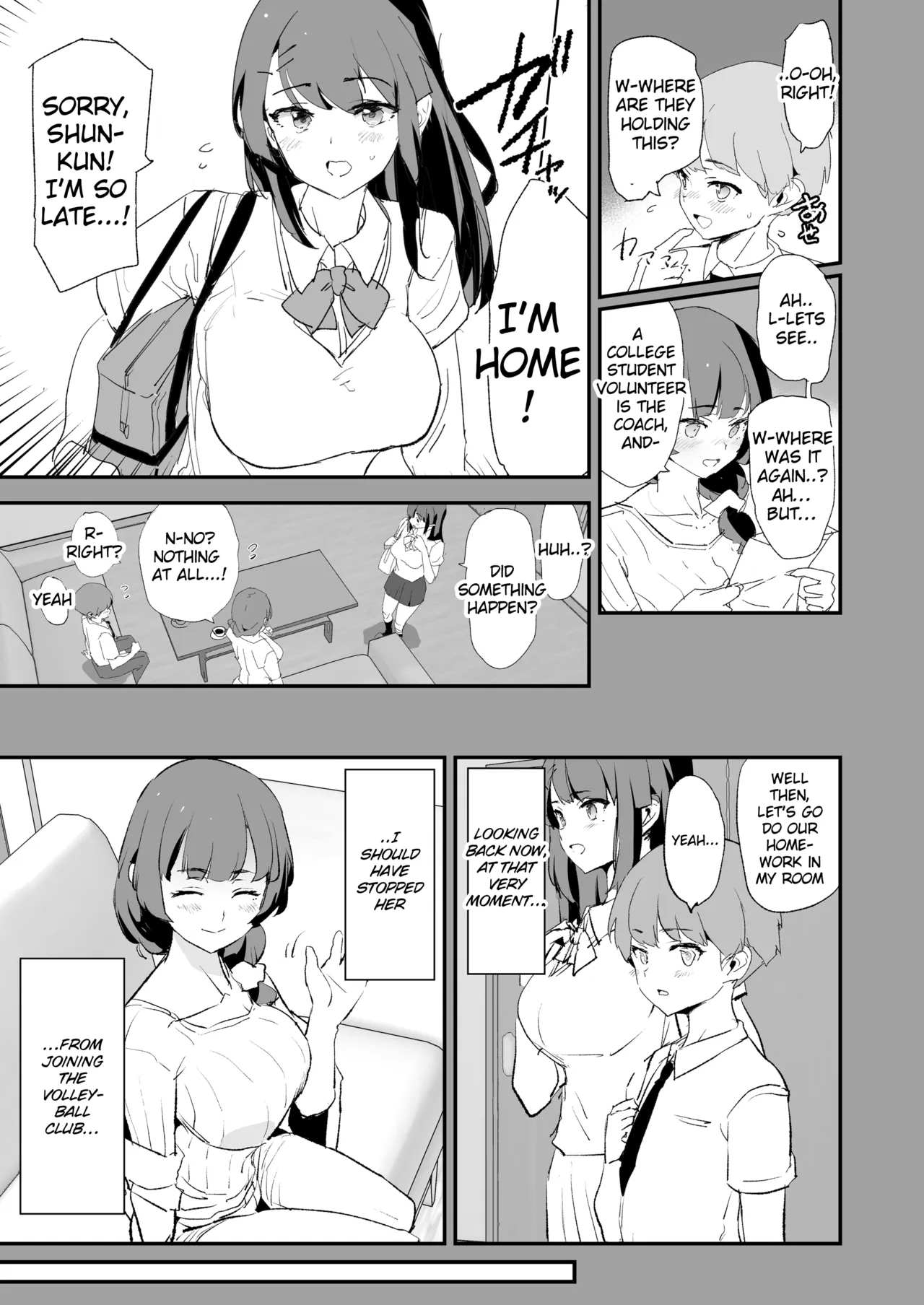 Mama-san Volley de Mama Onaho Kaimakusen to Kesshousen! | Mom Cocksleeve Volleyball Club — The Opening Match &amp; The Finals! + BONUS page 8 full