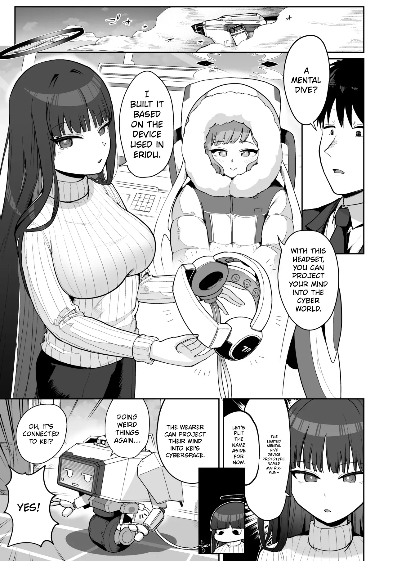 Dennou ni Nemuru Ai no Kagi | The Key to Love Sleeps in Cyberspace - Chapter 1 page 3 full
