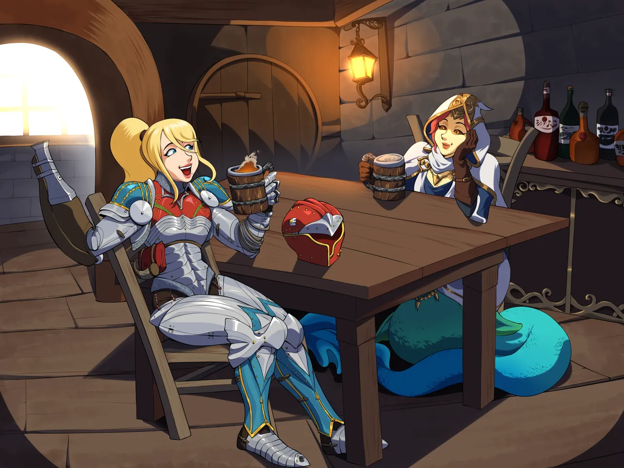 Nami x Samus page 8 full