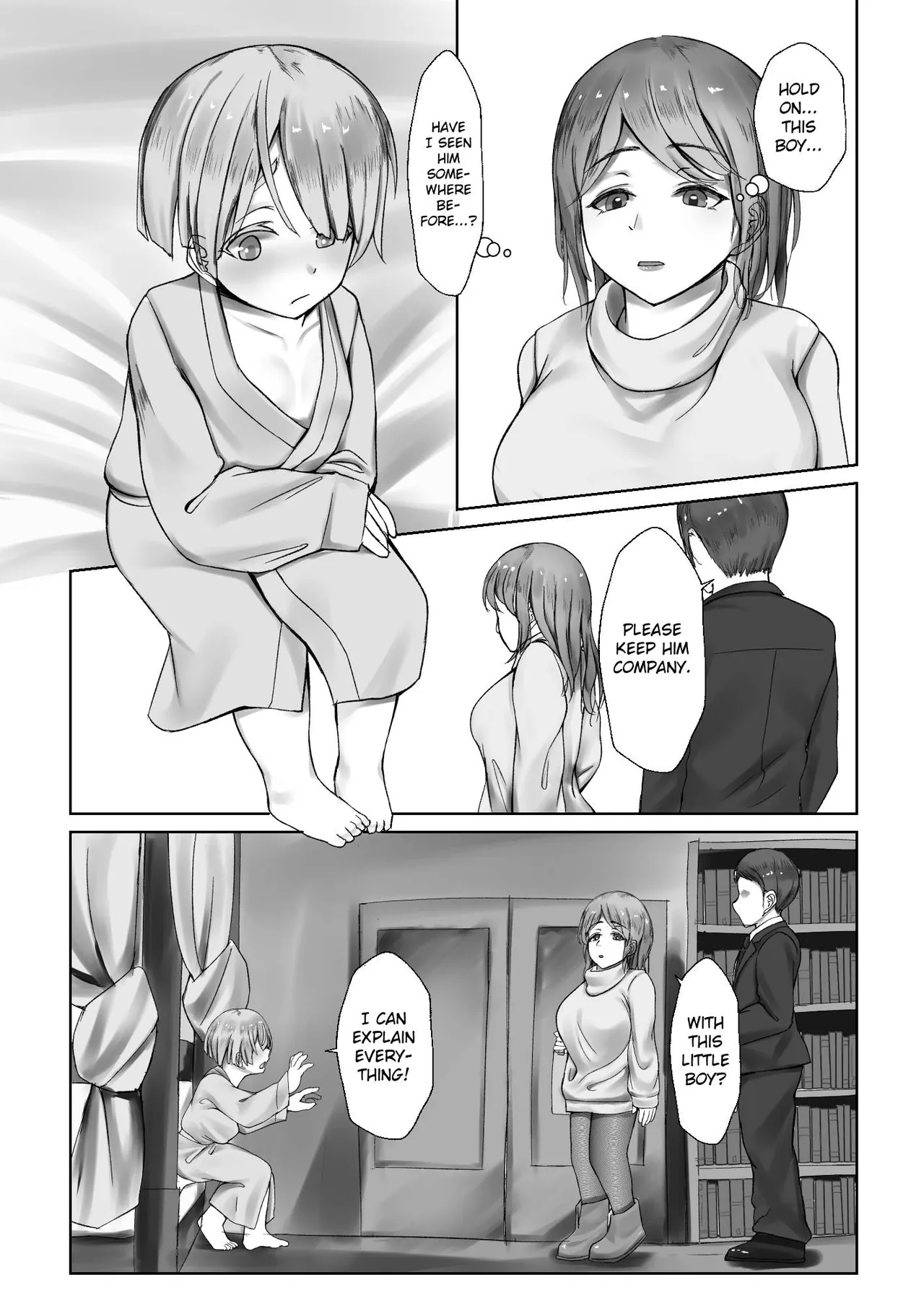 Kizoku Shounen no Sei Shorigakari page 3 full