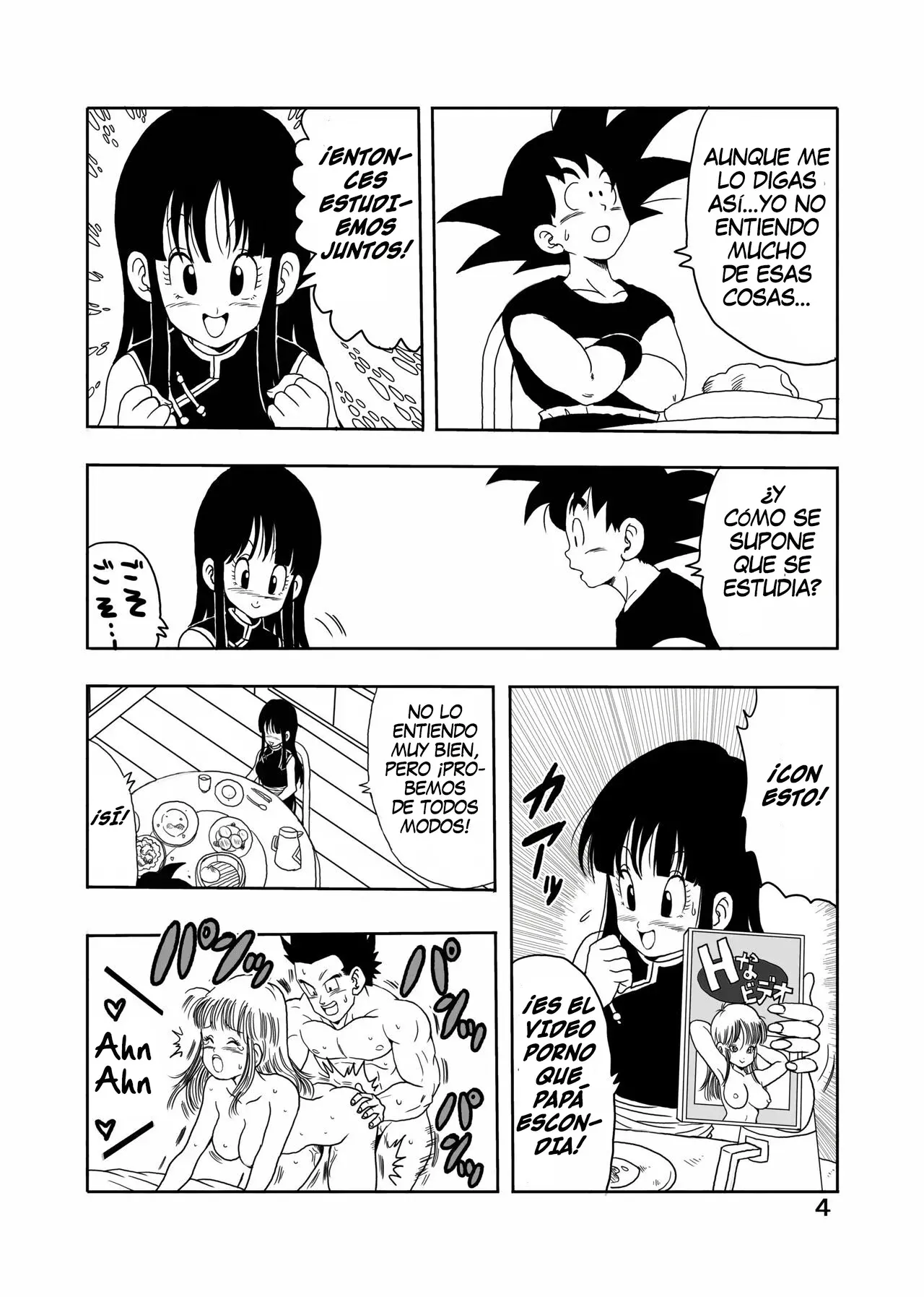 Chichi to Gokuu｜Milk y Gokú page 5 full