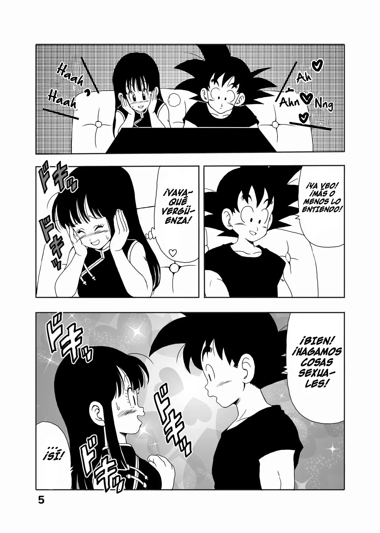 Chichi to Gokuu｜Milk y Gokú page 6 full