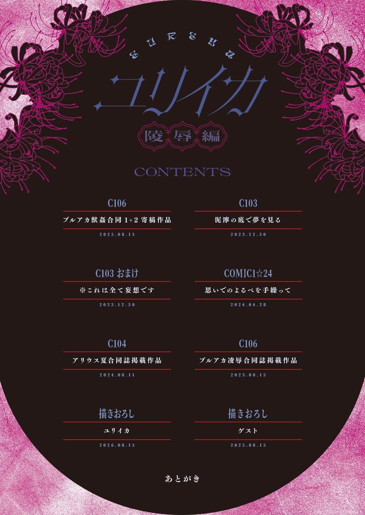 ブルアカ再録集「ユリイカ」凌辱編 page 2 full