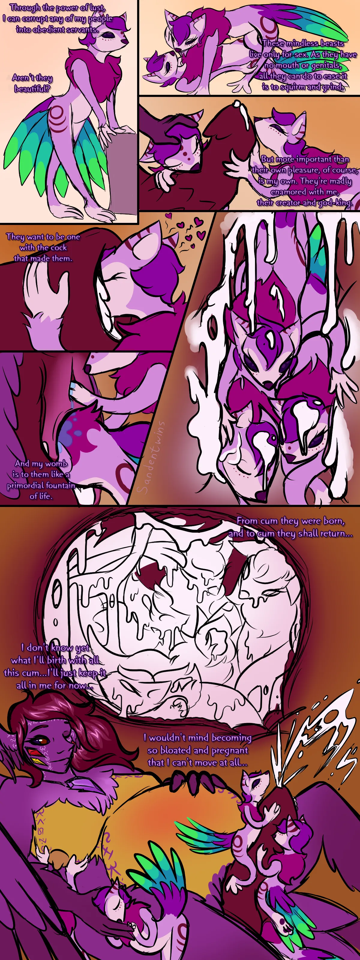 In the Harem of the Mounted God-King page 4 full