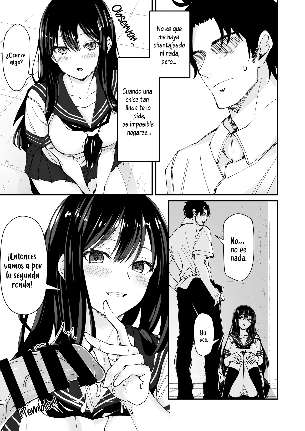 Kyokon Daisuki Tonari no Kurokami Gal 2｜A la gal que se sienta junto a mí le gustan los miembros grandes 2 page 5 full