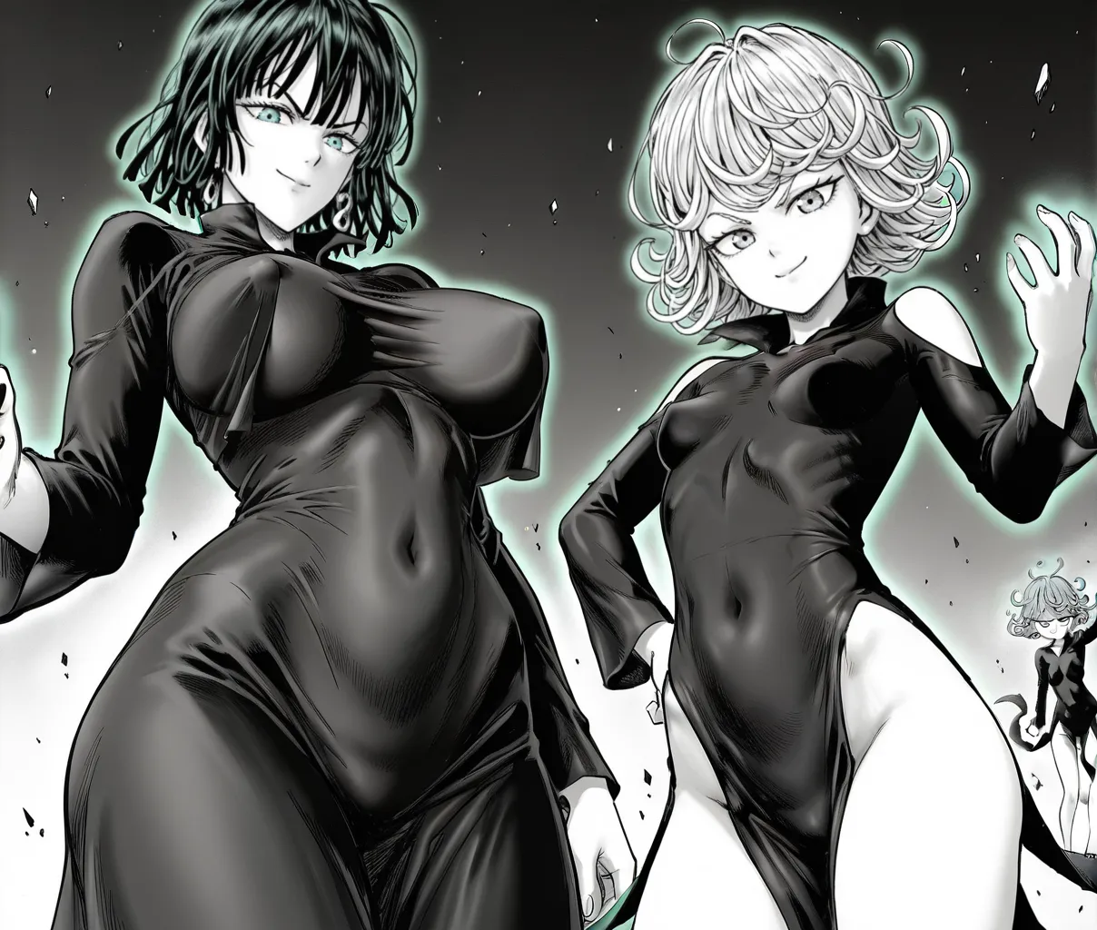 Tatsumaki x  Fubuki | One Punch Man page 3 full