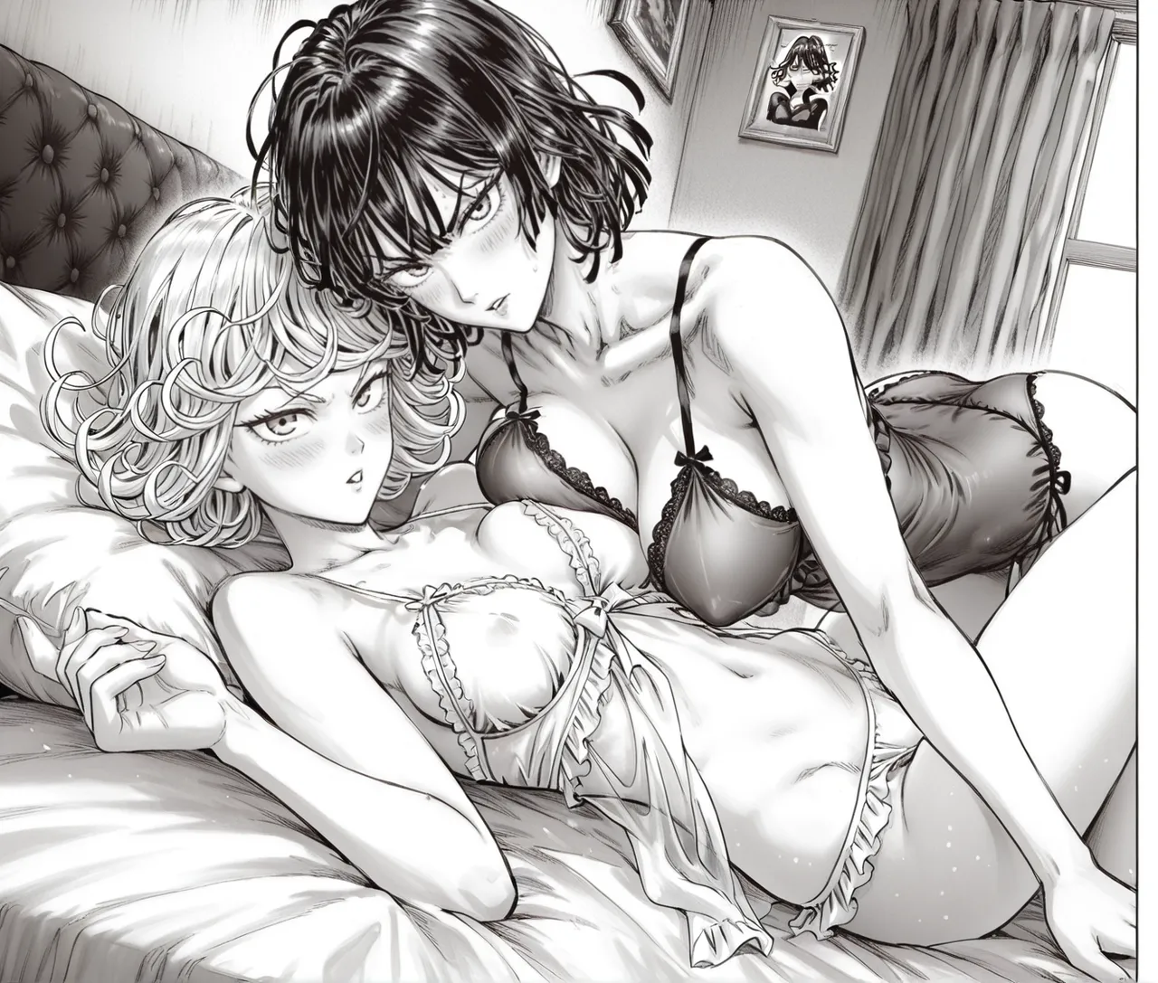 Tatsumaki x  Fubuki | One Punch Man page 9 full