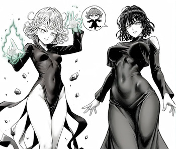 Tatsumaki x  Fubuki | One Punch Man cover