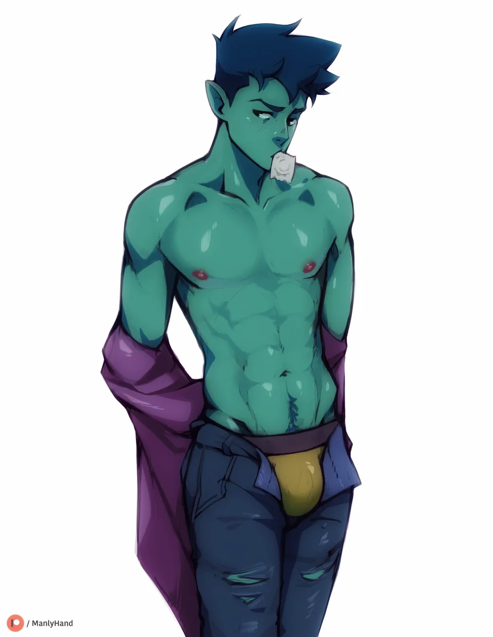 Beast Boy page 1 full
