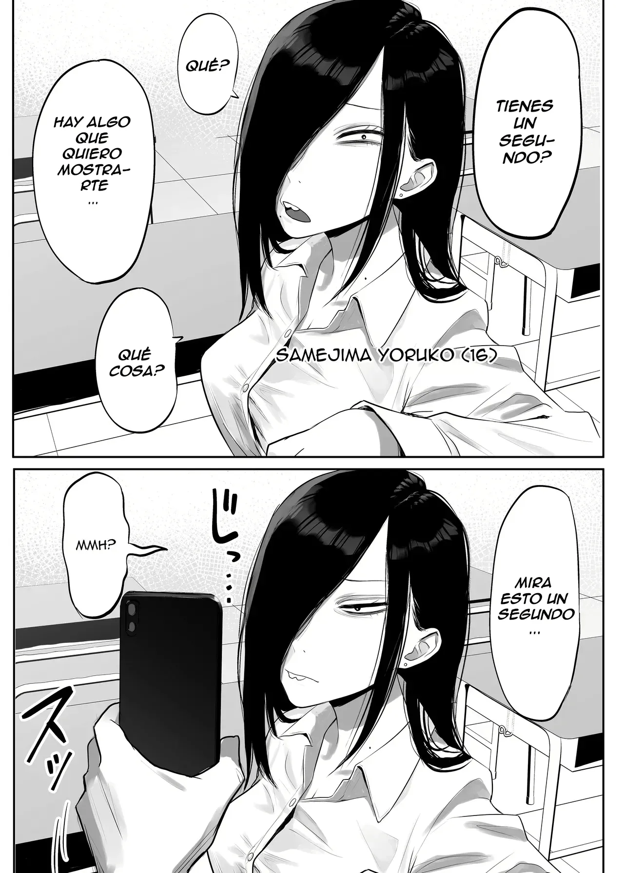Samejima-san wa Choro Sugiru｜Samejima-san es Demasiada Fácil page 3 full