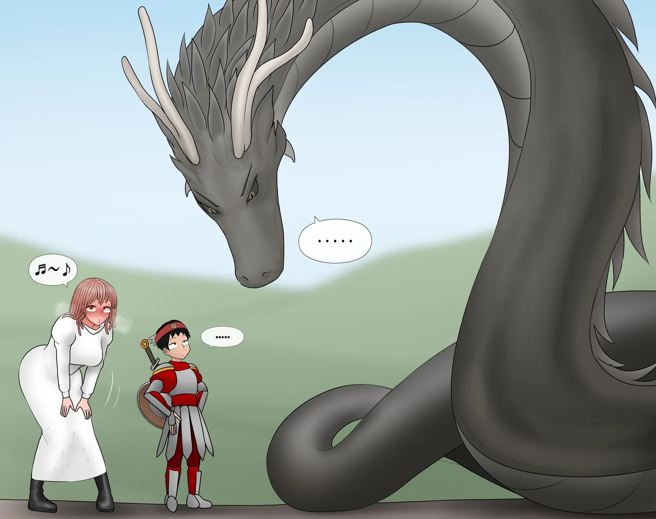 잡몹 촉수녀가 너무 잘함 Low level tentacle monster is too good at  23- page 6 full