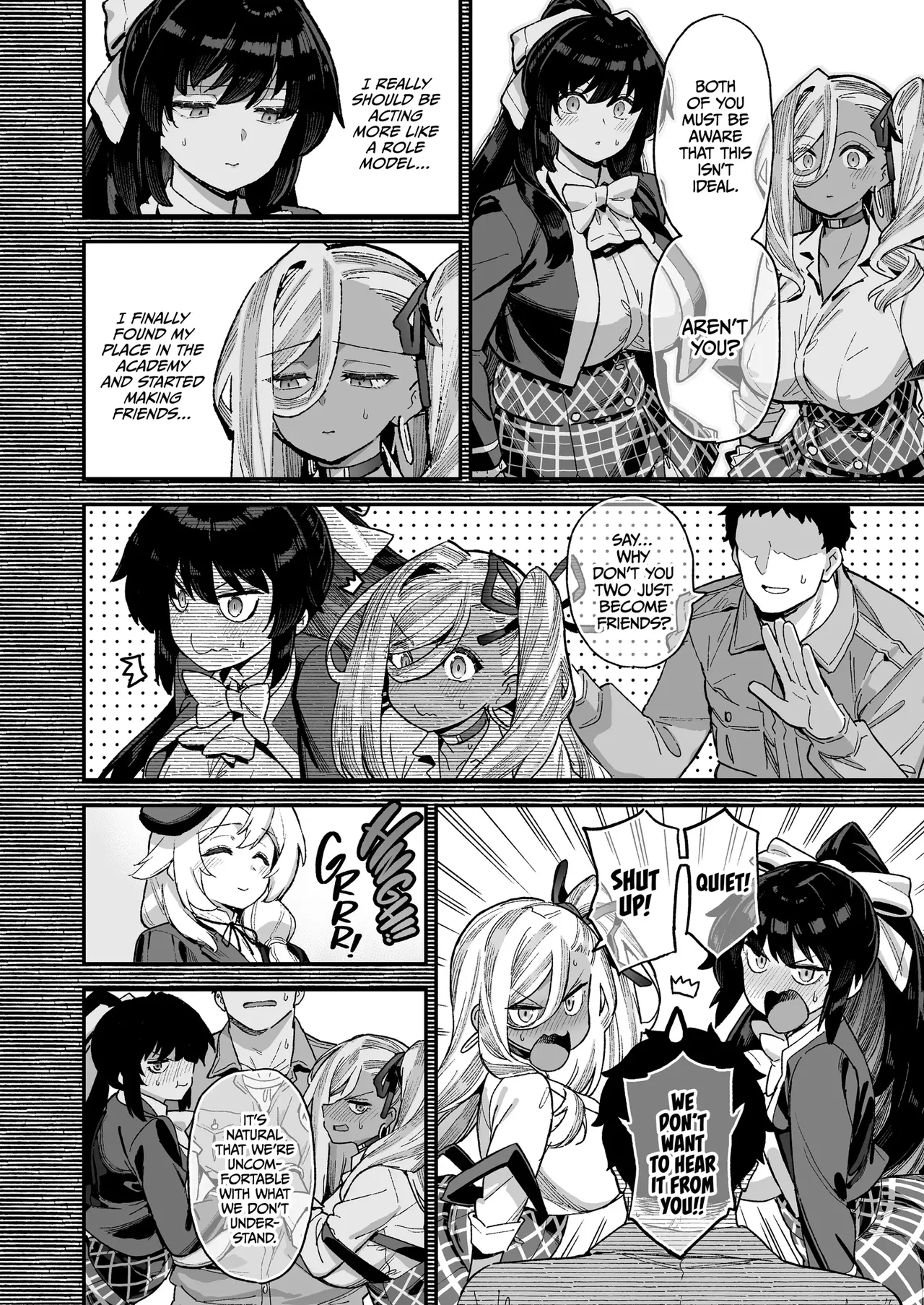 Oshun Jogakuen no Danyuu 3 - Backstage at Oushun Academy 3 page 7 full