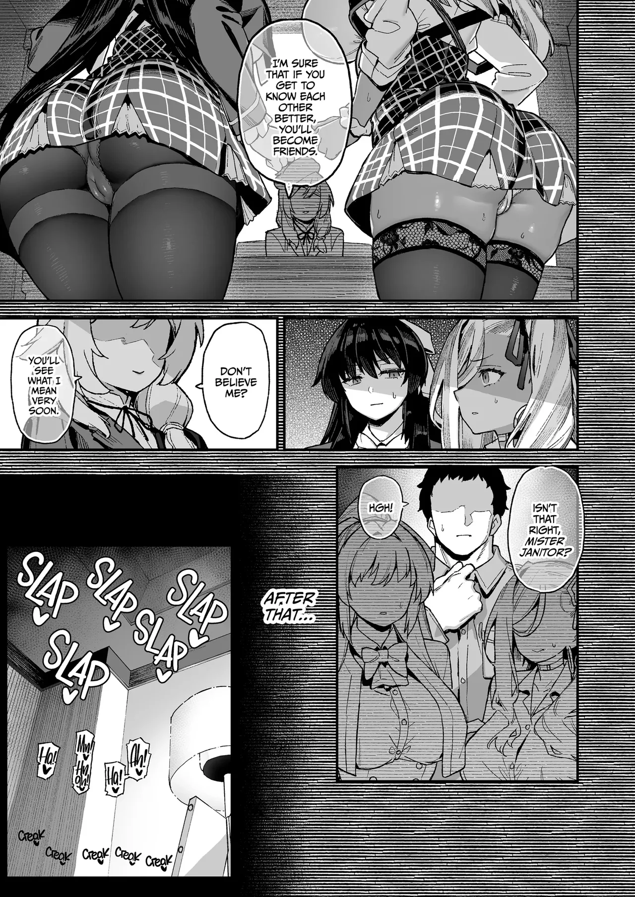 Oshun Jogakuen no Danyuu 3 - Backstage at Oushun Academy 3 page 8 full
