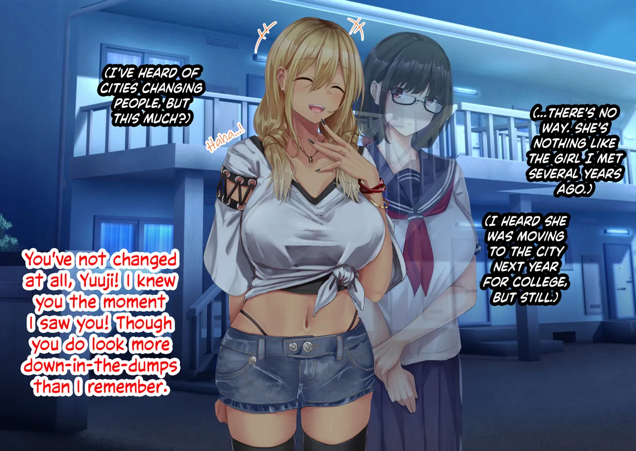 Kuro Gal Juumai to "Shuushin Ecchi" suru Ikkagetsu | A Month of Heartbroken Sex with my Tanned Gyaru Cousin page 10 full