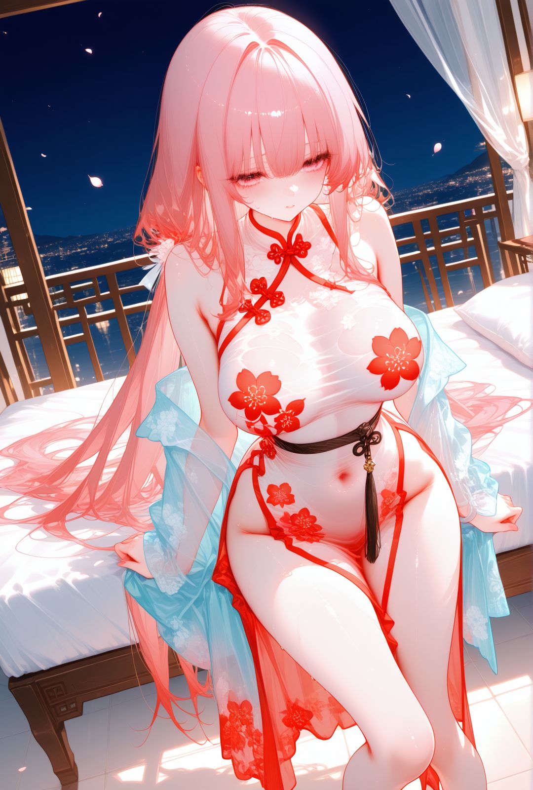 碧蓝航线 英仙座 透明旗袍 122p page 2 full