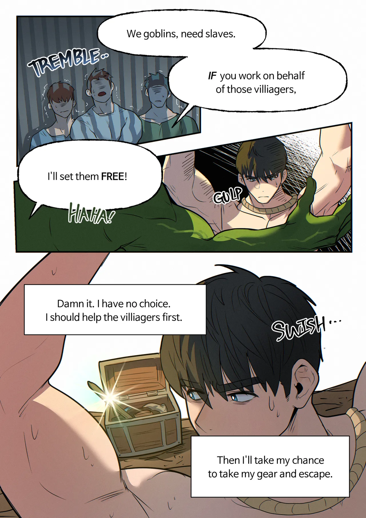 Reon and the Goblin's cave page 8 full