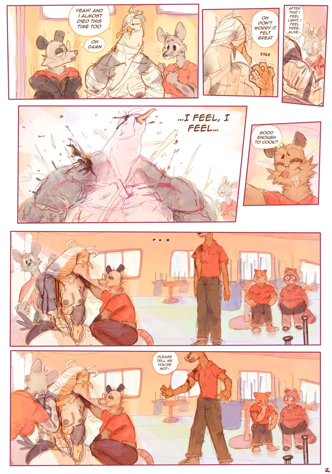 Smashmat Cum hard Work Harder page 2 full