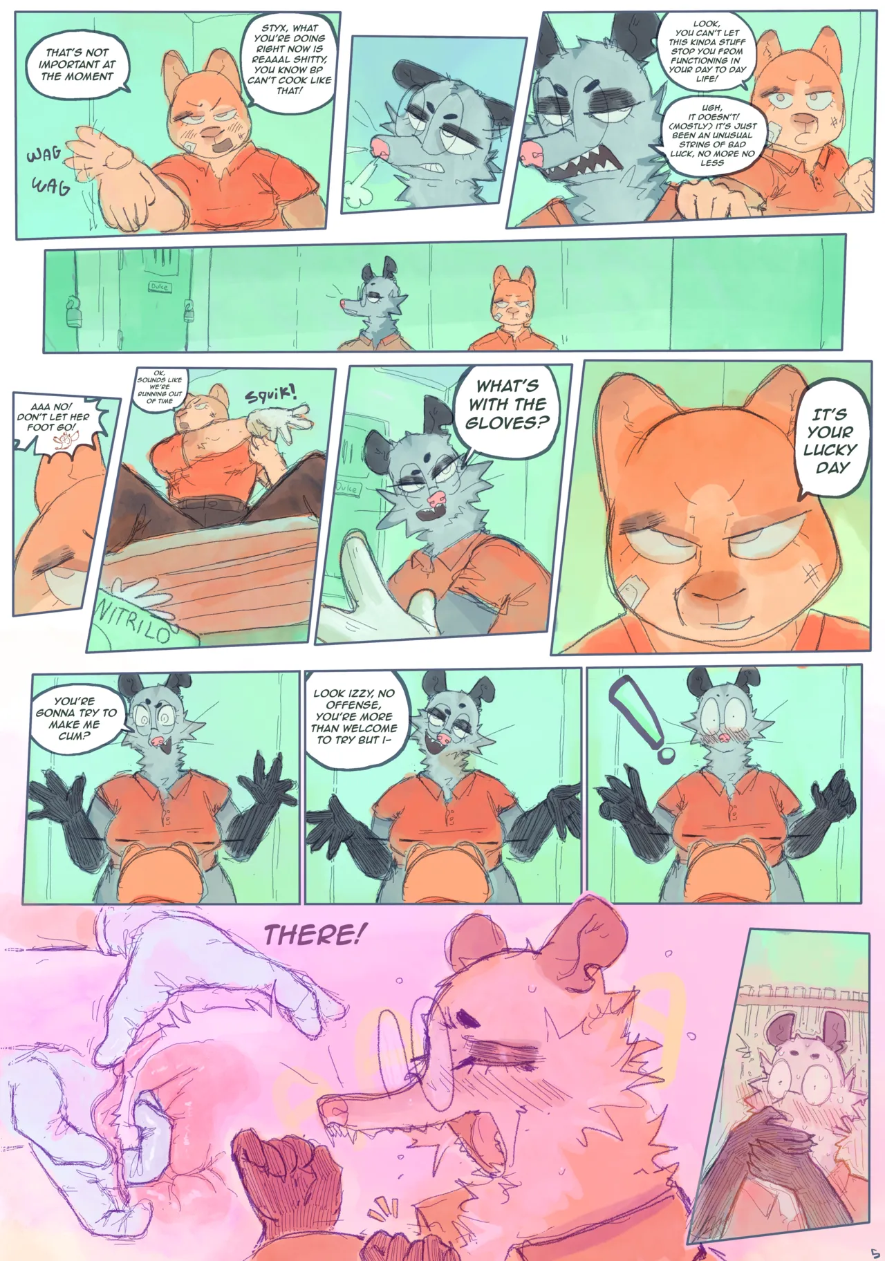 Smashmat Cum hard Work Harder page 5 full