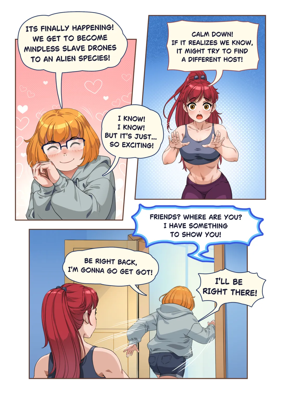 An Alien Possessed my Roommate 01 page 10 full