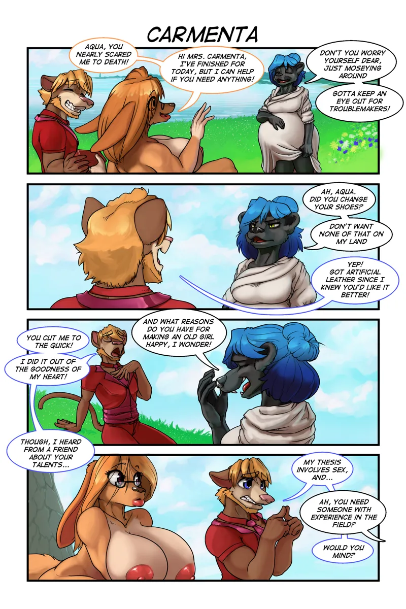 Amanda in Coveille page 10 full
