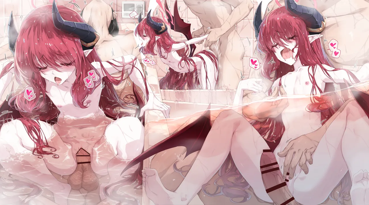 ジュンコちゃんとお風呂なかよしえっち♨️🥵💦 page 3 full