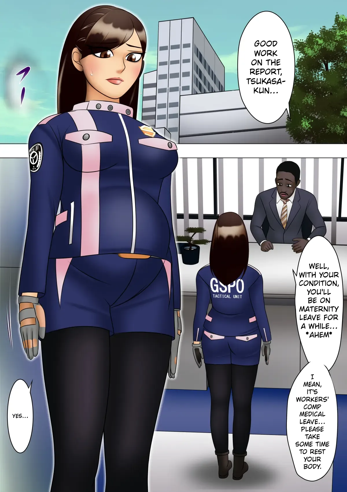 Haiboku Hiroin Henshin Dekinainode Bodi Peinto de Tatakattara Futsuu ni Maketa page 3 full