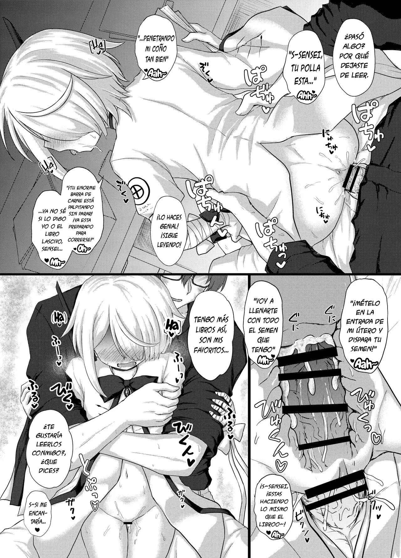 Watashi-tachi, Schale de Osewa ni Narimasu｜Al Cuidado de Sensei page 10 full