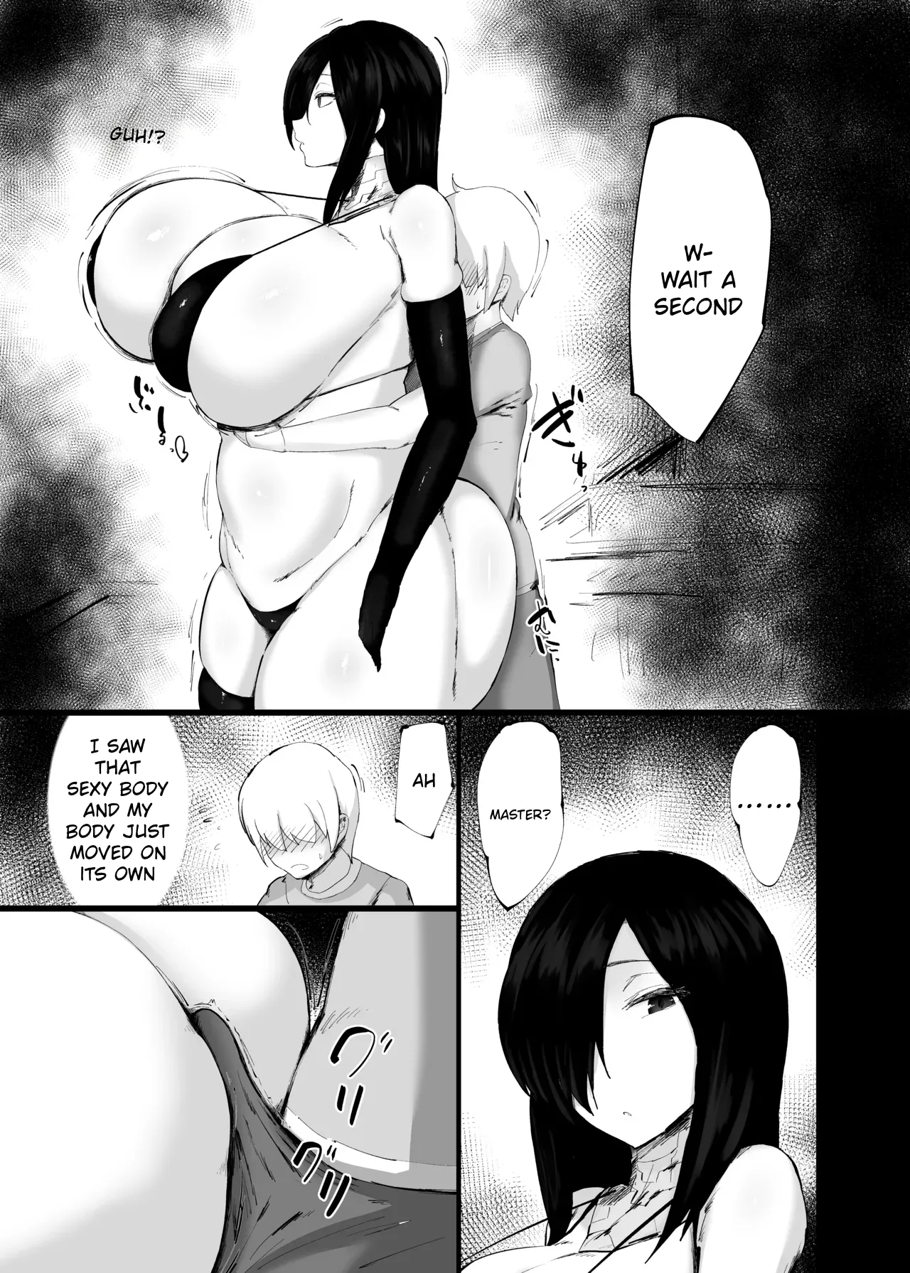 Android Kattara Ecchi Sugite Aherasareru Hanashi page 5 full