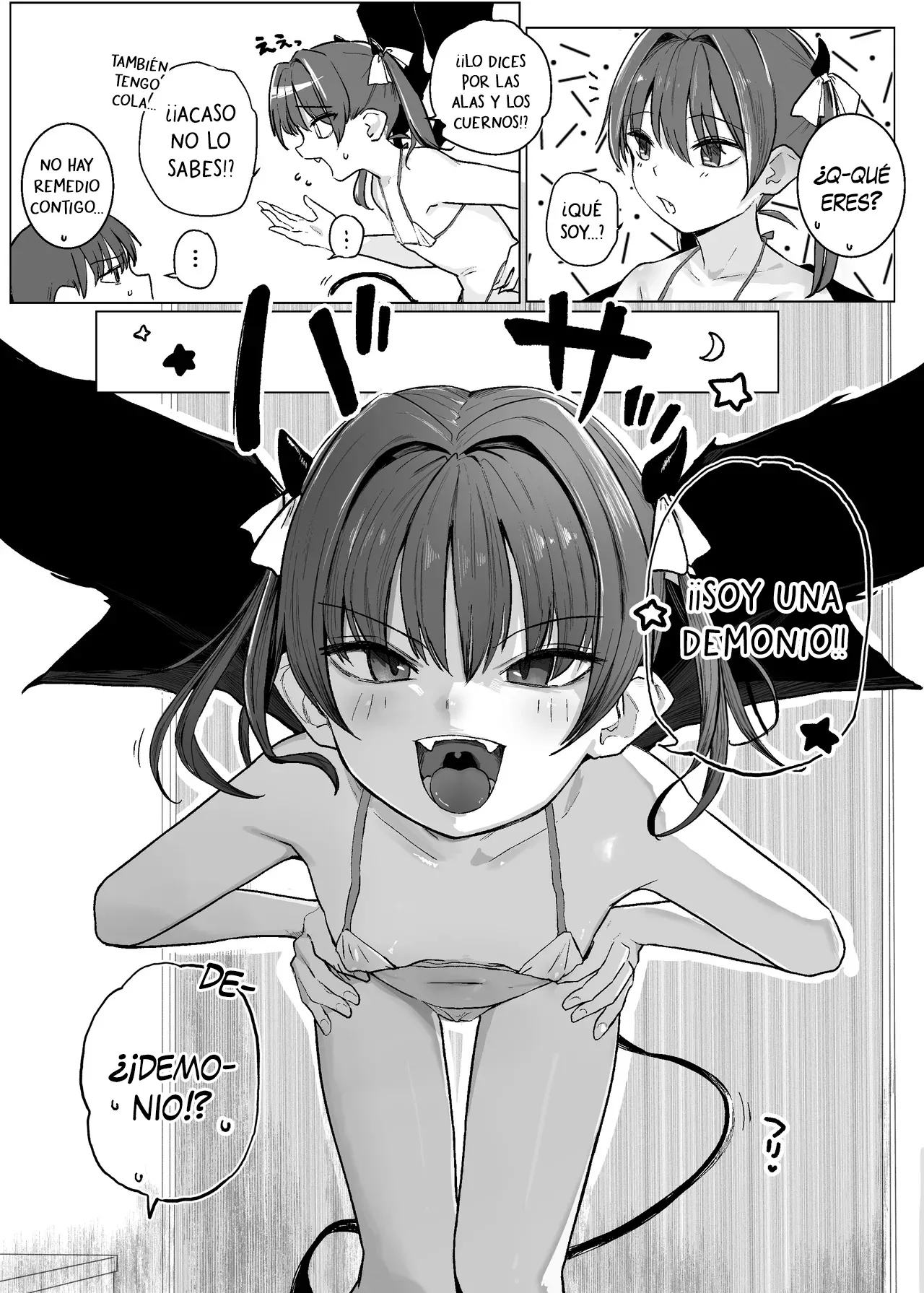 Akuma o Chinpo de Yattsukero!! | ¡¡Derrota a la Demonio con tu pene!! page 6 full