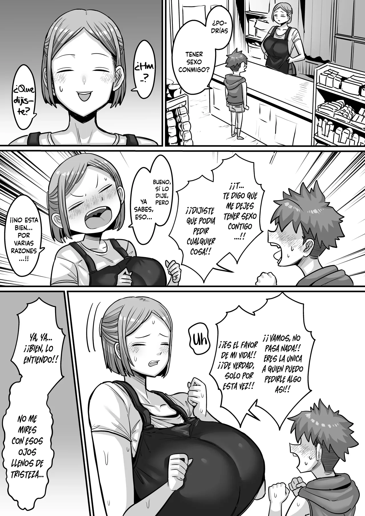 Dakashiya no A-chan｜A-chan, la Pervertida de la Tienda de Dulces page 7 full