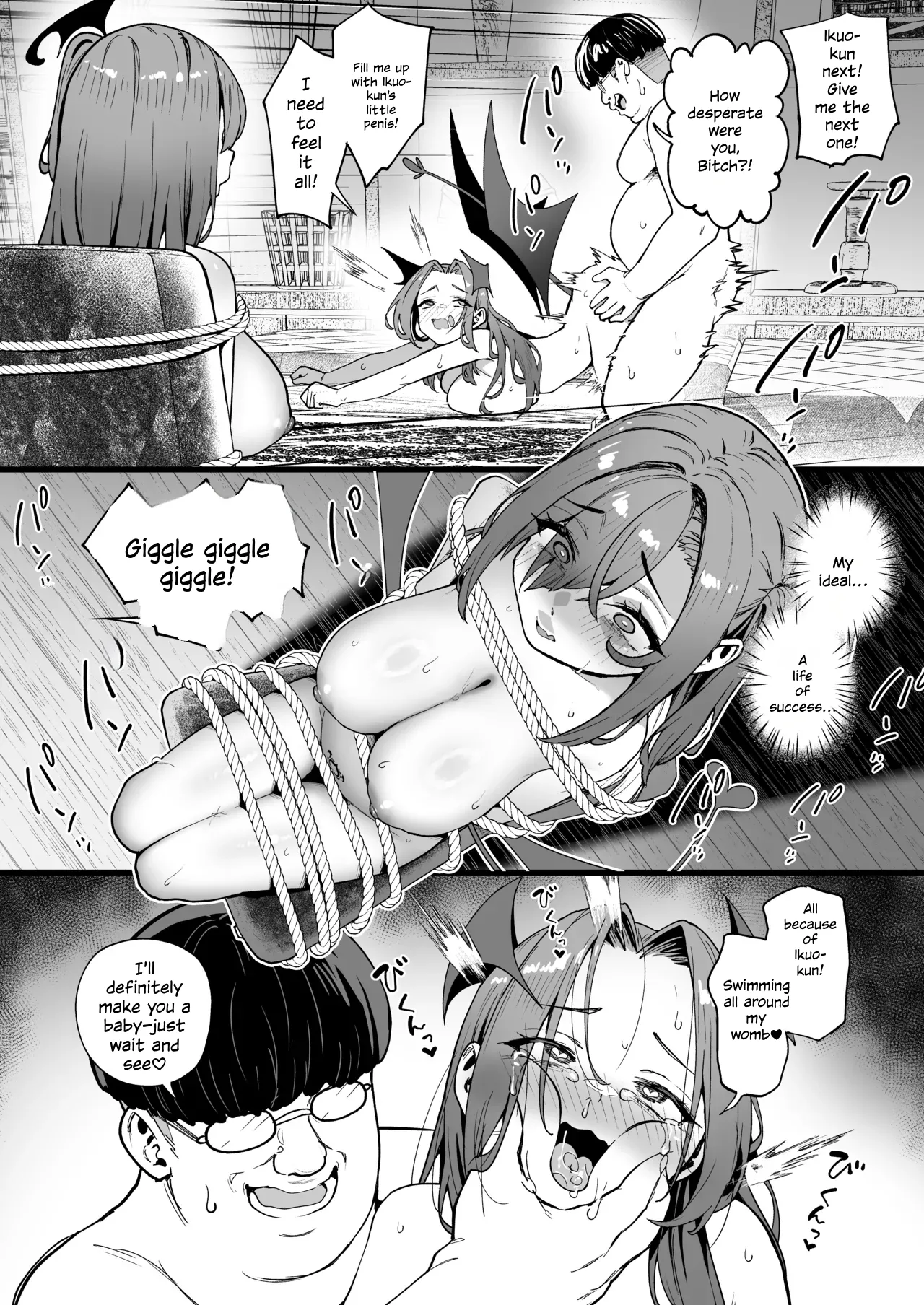 The Story of How I Turned a Sassy Gal into a Succubus and Gave Her a Good Punishment: Final page 9 full