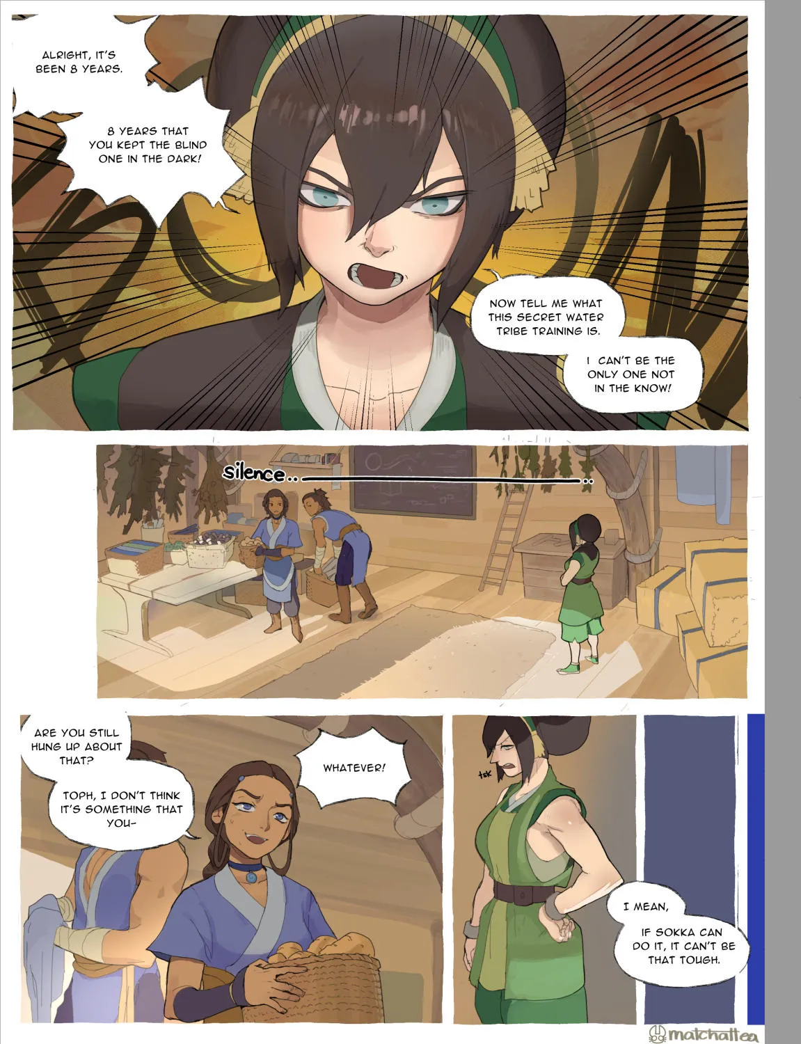 Secret Water Tribe Training page 1 full