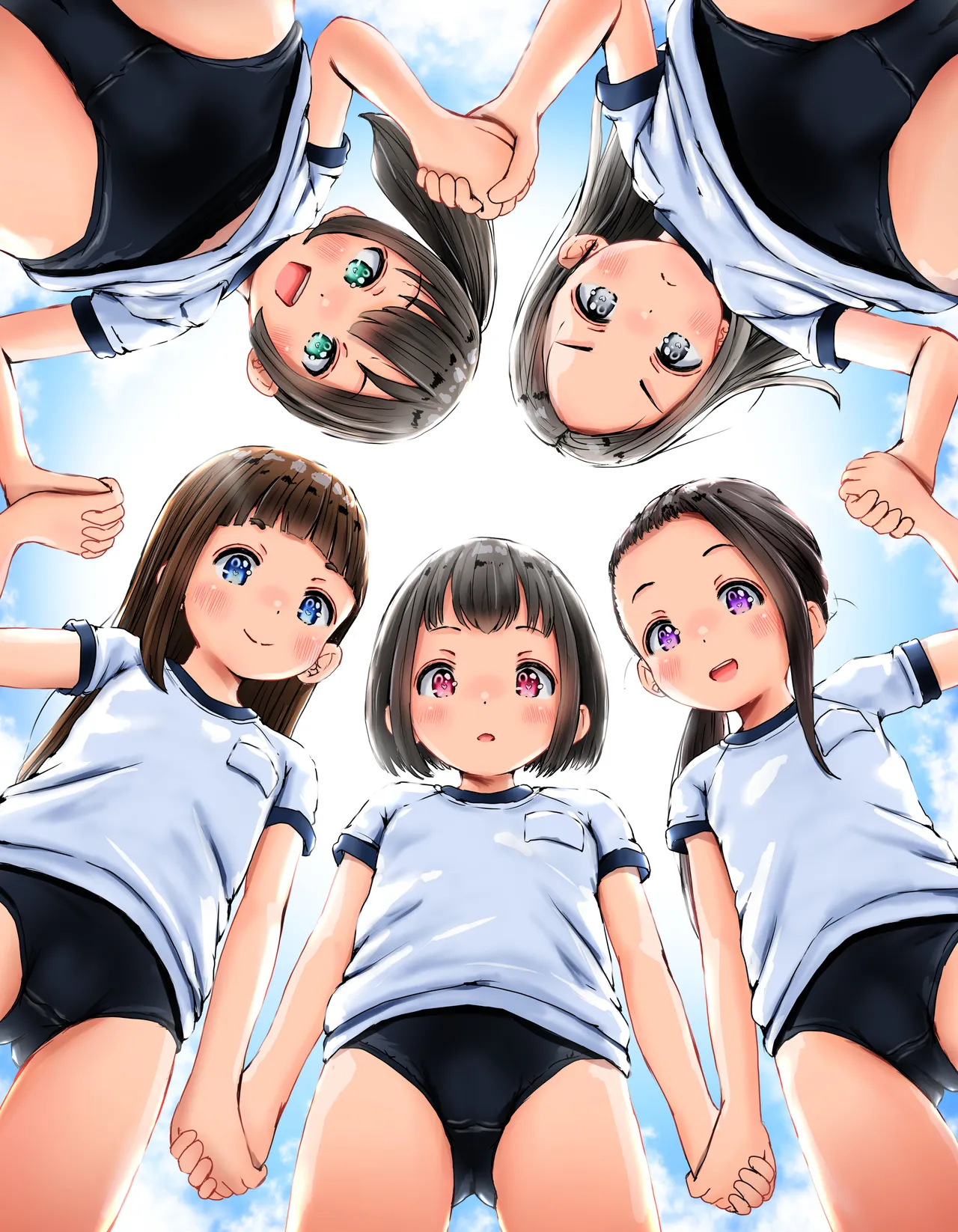 運動した後のひよこちゃん達に囲まれて踏まれて弄ばれたいだけの画です。その代わりひよこちゃん以外に踏まれたらめちゃくちゃ怒ります！性癖とはそういうものなのです page 1 full