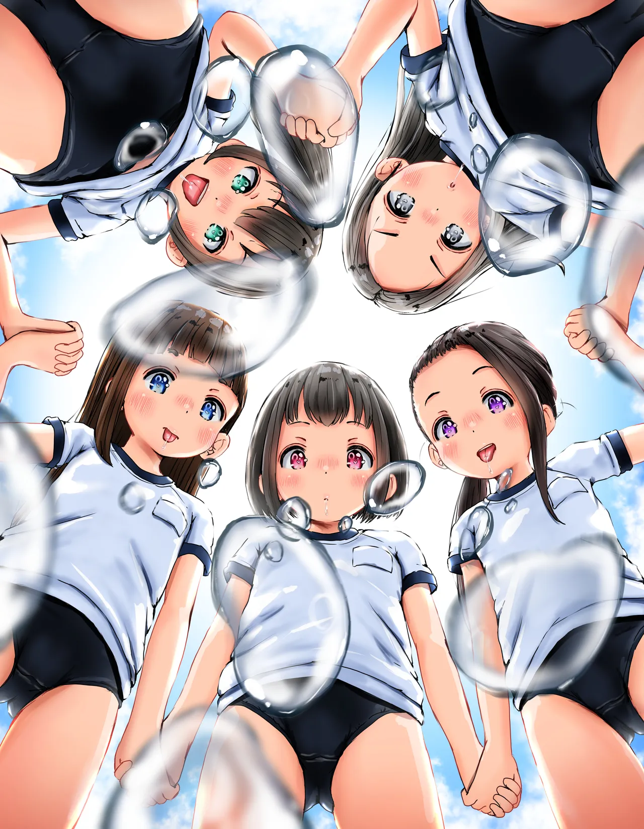 運動した後のひよこちゃん達に囲まれて踏まれて弄ばれたいだけの画です。その代わりひよこちゃん以外に踏まれたらめちゃくちゃ怒ります！性癖とはそういうものなのです page 2 full