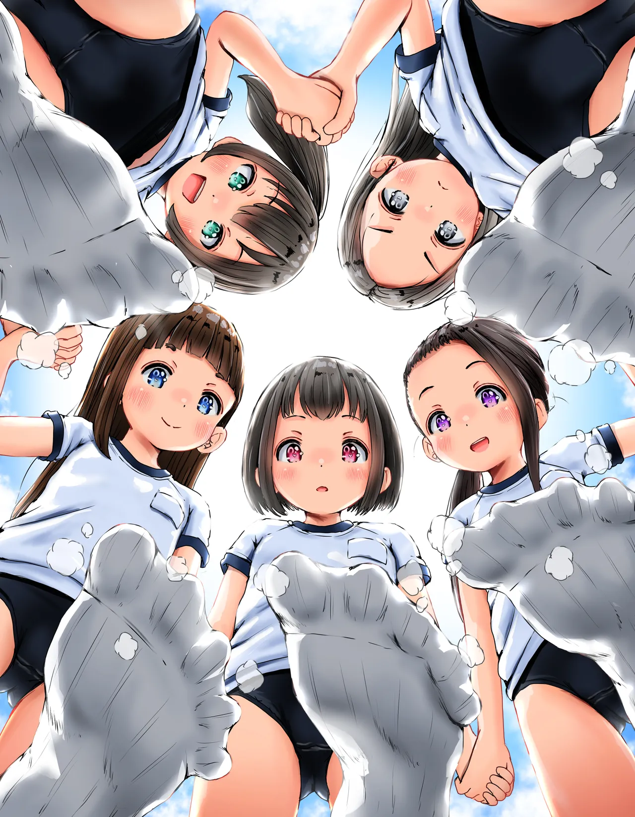 運動した後のひよこちゃん達に囲まれて踏まれて弄ばれたいだけの画です。その代わりひよこちゃん以外に踏まれたらめちゃくちゃ怒ります！性癖とはそういうものなのです page 3 full