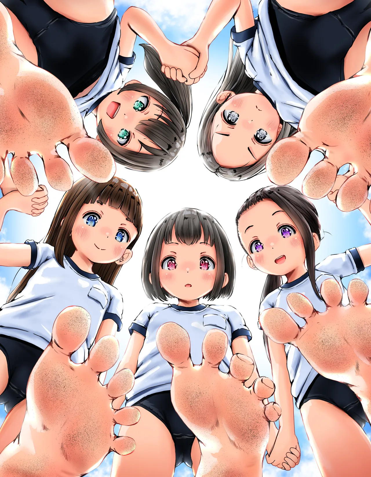 運動した後のひよこちゃん達に囲まれて踏まれて弄ばれたいだけの画です。その代わりひよこちゃん以外に踏まれたらめちゃくちゃ怒ります！性癖とはそういうものなのです page 7 full