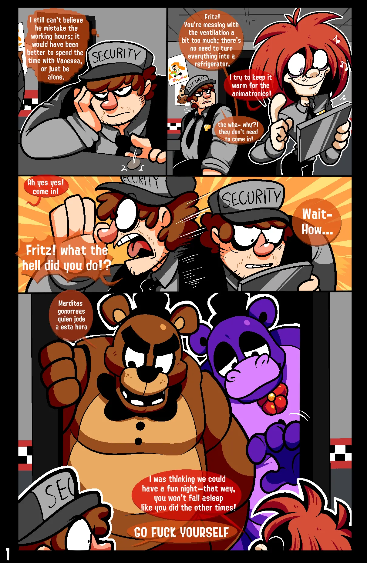 One Night at Frickbear's page 2 full