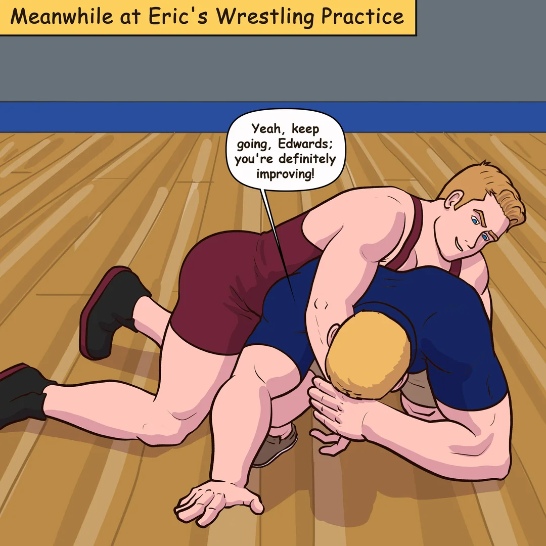 Gabo Artwork Comic 76 – Eric Home Alone page 1 full