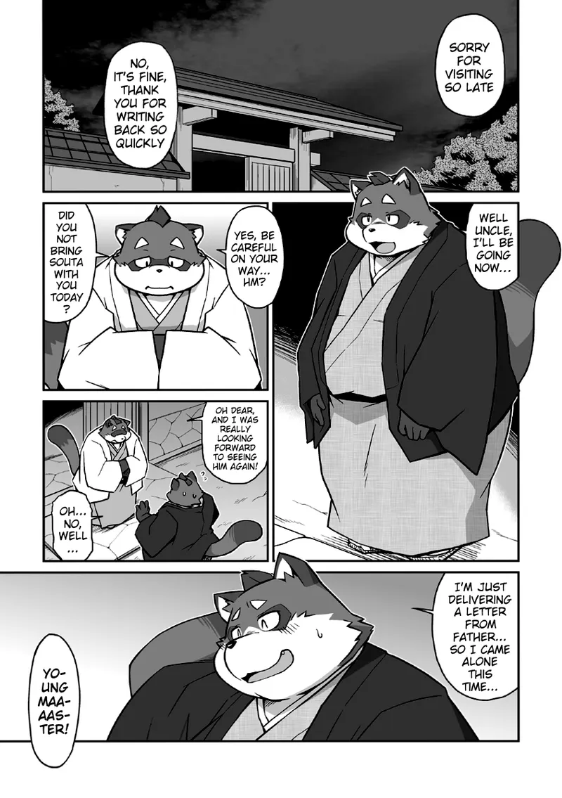 Usagi to Tanuki to Kimono no Hon Tsuki | The bunny, The Tanuki and The Kimono Book: Moon page 10 full