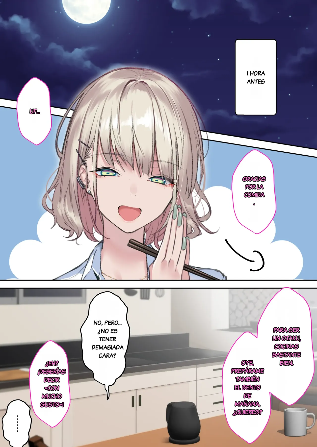 Jitsuwa otaku-kun ni amai gyaru  shotaiken. page 9 full