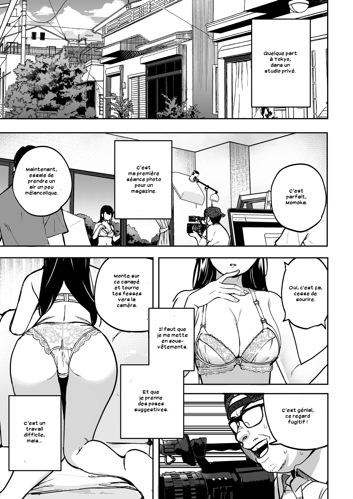 Gakeppuchi Idol, Hajimete no Gravure Satsuei de Zecchou!? ~Mizugi no Naka Made Massage Sareru nante Kiitemasen!~ page 2 full