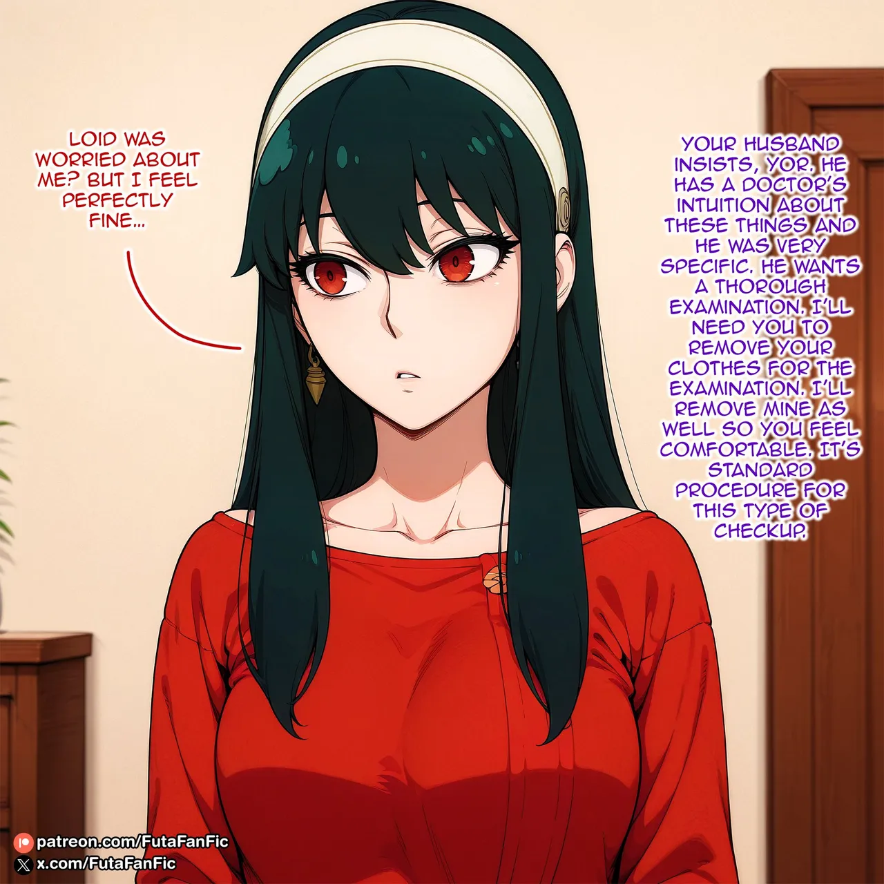 Mrs. Forger's Little Secret - Yor And Fiona page 8 full