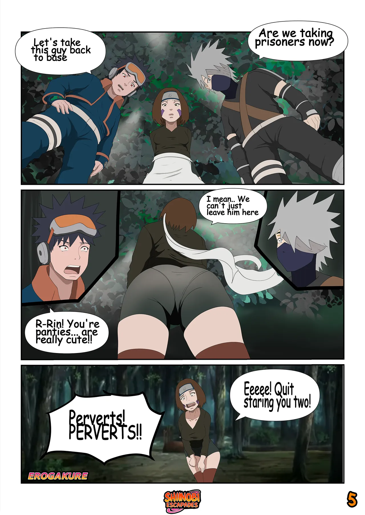 Shinobi Escapades Chapter 3 by Erogakure page 6 full