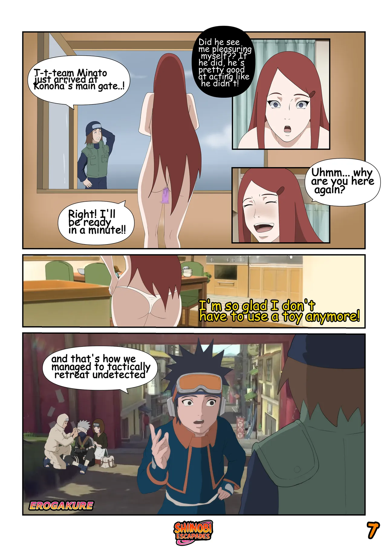 Shinobi Escapades Chapter 3 by Erogakure page 8 full