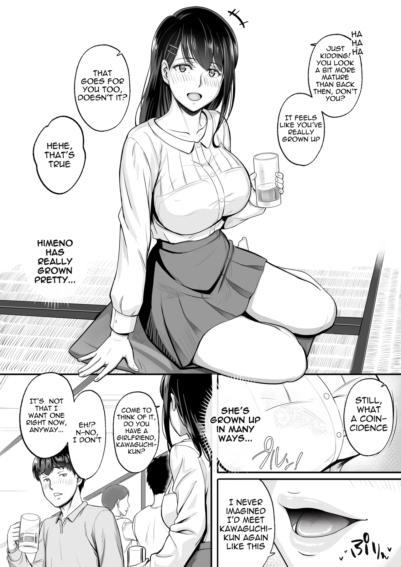 Saikai shita Hatsukoi wa, Shinkan no Yoru ni Chiru | The reunion with my first love fades away on the night of the welcome party page 3 full