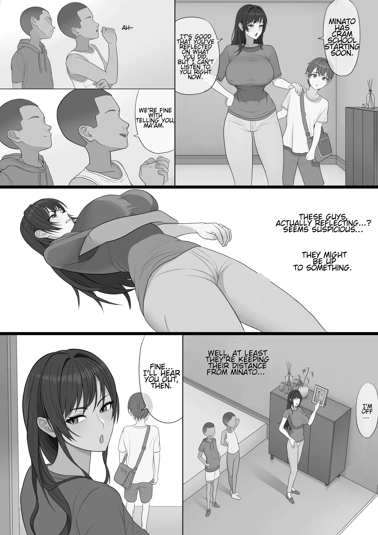 Mother Defeated by the Evil Twins Who Made Her Son Cry page 10 full