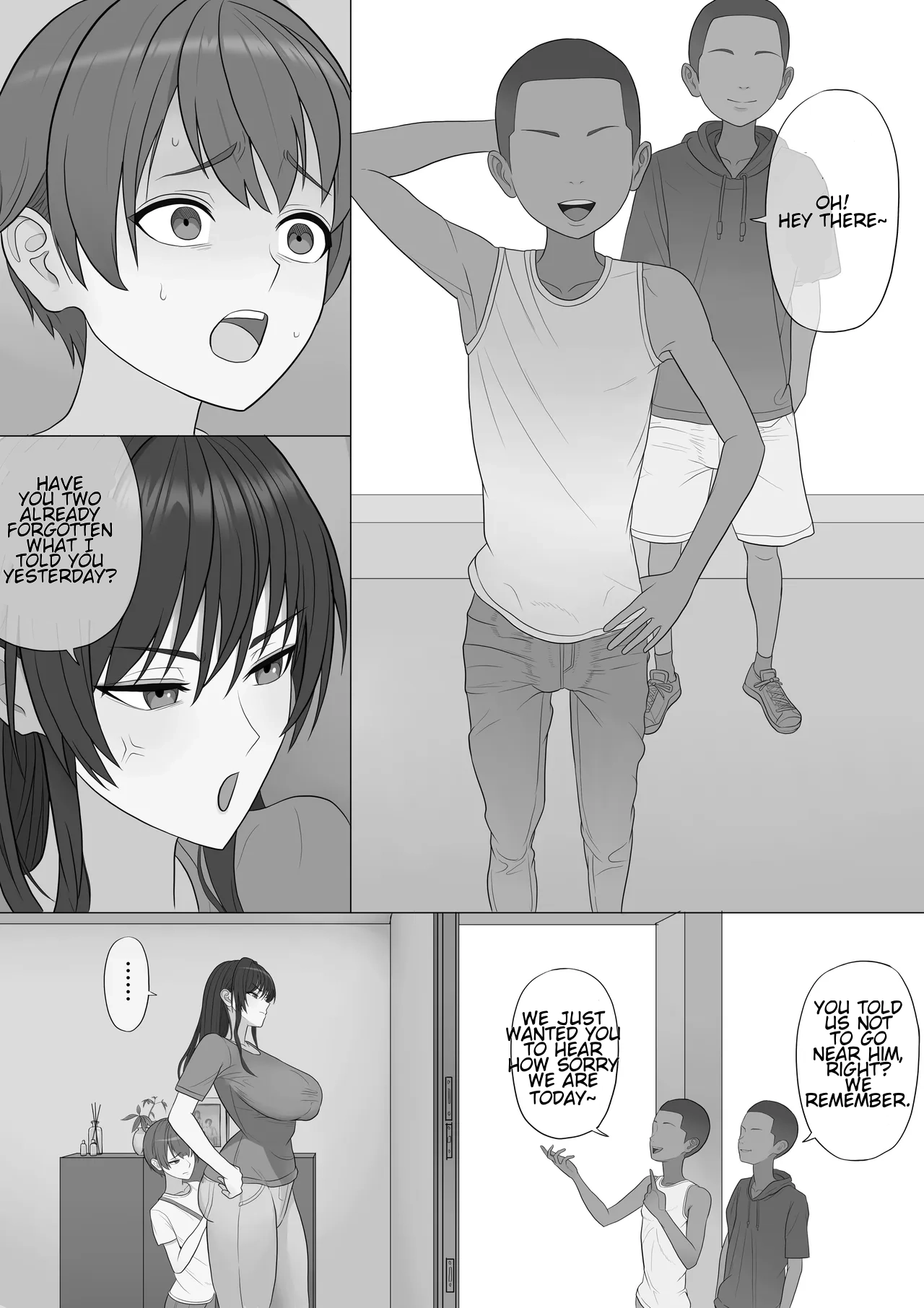Mother Defeated by the Evil Twins Who Made Her Son Cry page 9 full