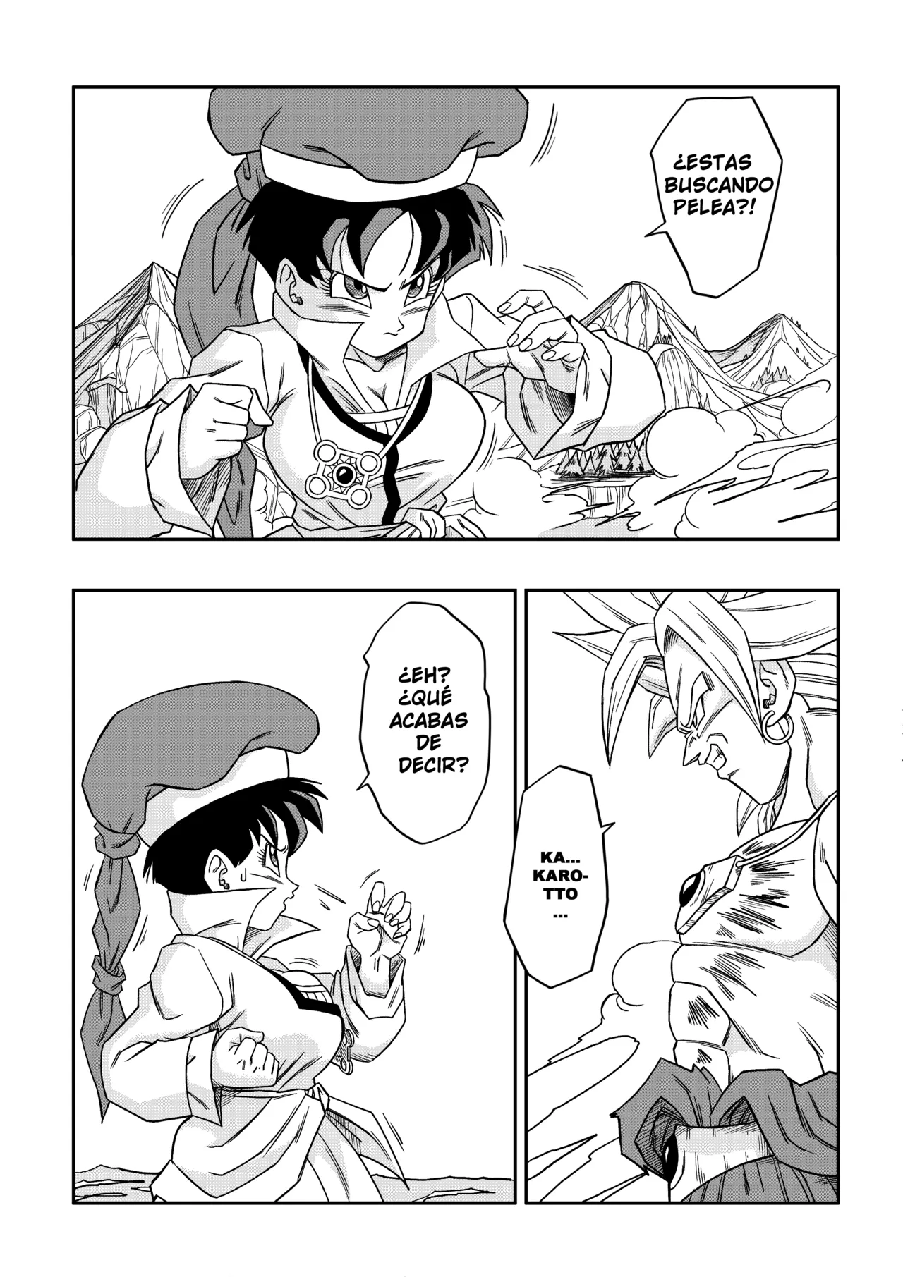 ¡El Sacrificio De La Aldea De Natade! ¡Videl vs Broly! page 4 full