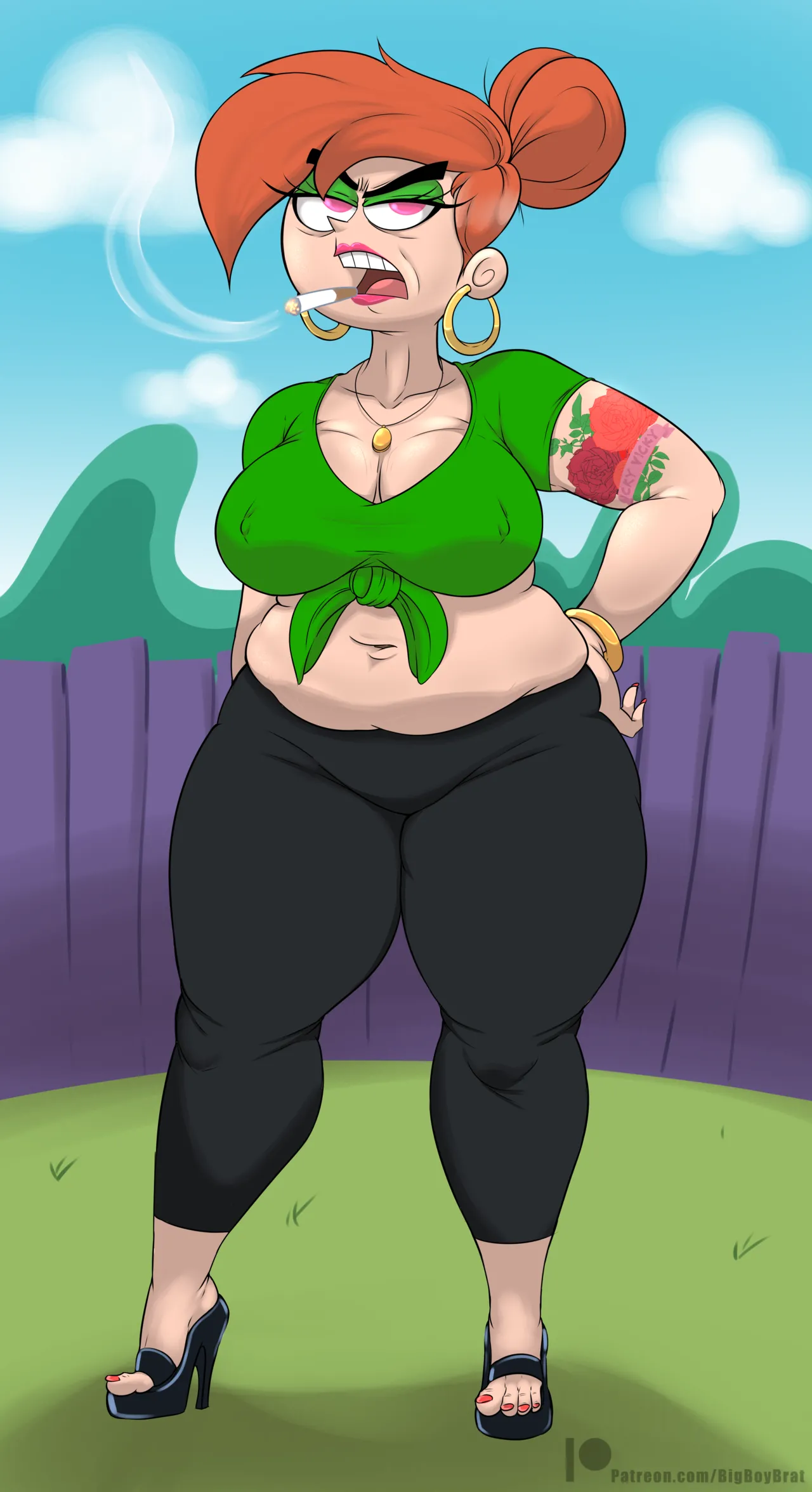 Old Hag Vicky page 6 full
