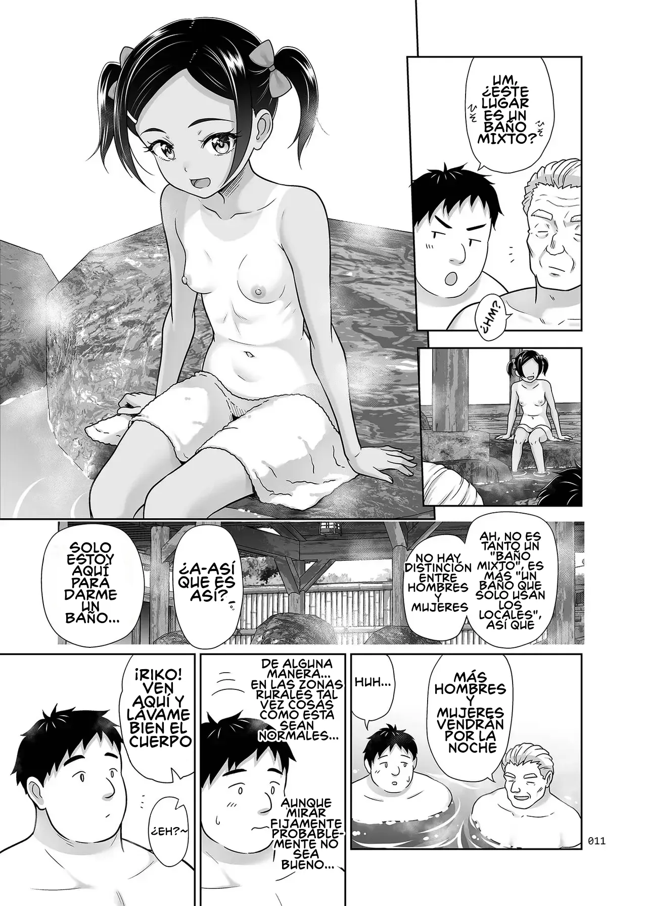 Jimotomin Dake ga Haireru Onsen page 10 full